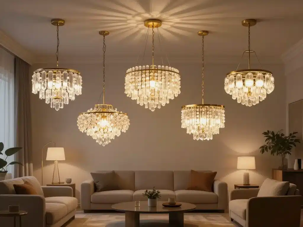 chandelier lustre impact style ambiance