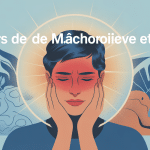 illustration douleurs machoires stress ambiance apaisante
