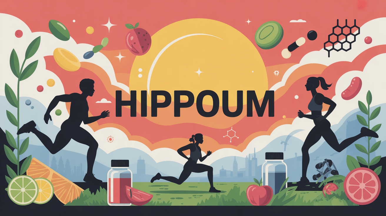 hippoum santé énergie illustration