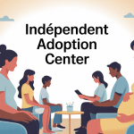 illustration independent adoption center famille et professionnels