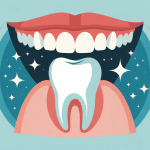 photo abcès dentaire bouche avec abcès en coupe