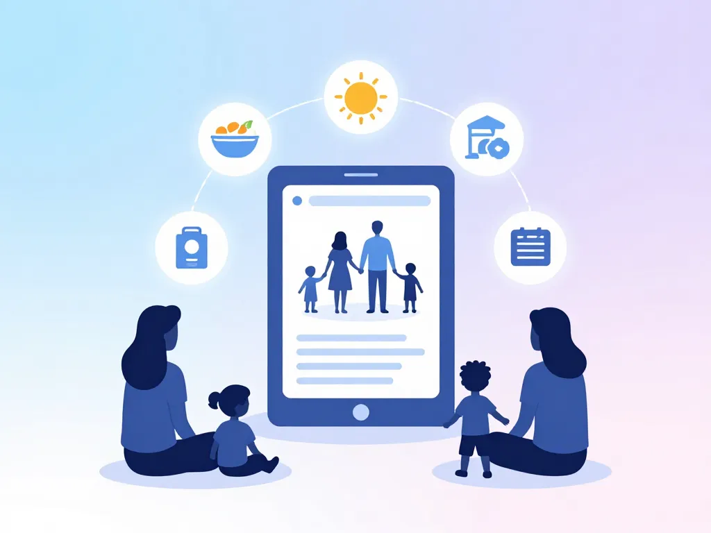 portail famille buxerolles services famille illustration