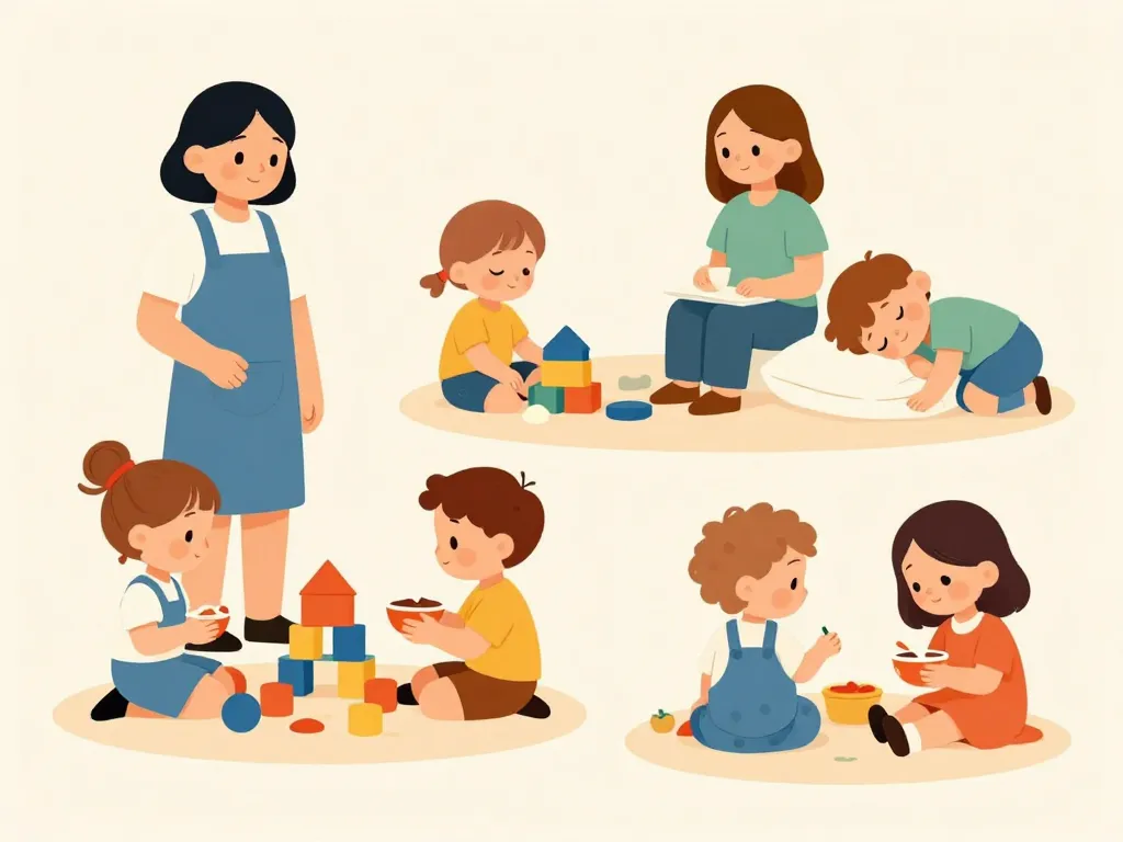 scene quotidienne spigaou creche marseille