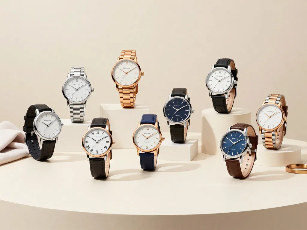 assortiment styles tendances tic tac montre