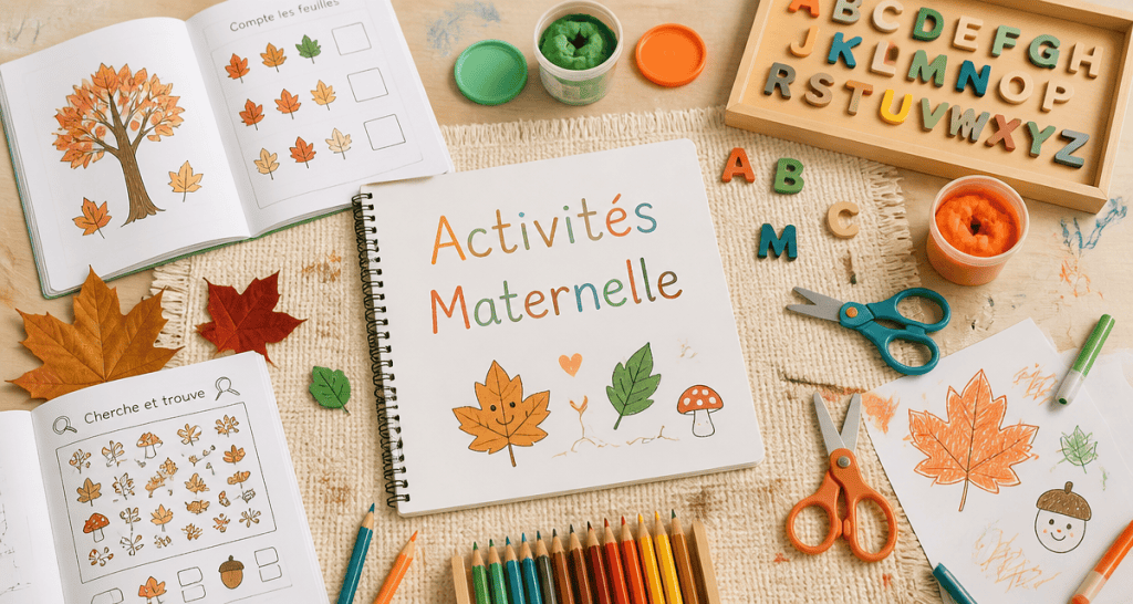 activité maternelle table d'activités automne