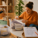 aide rangement maison salon famille