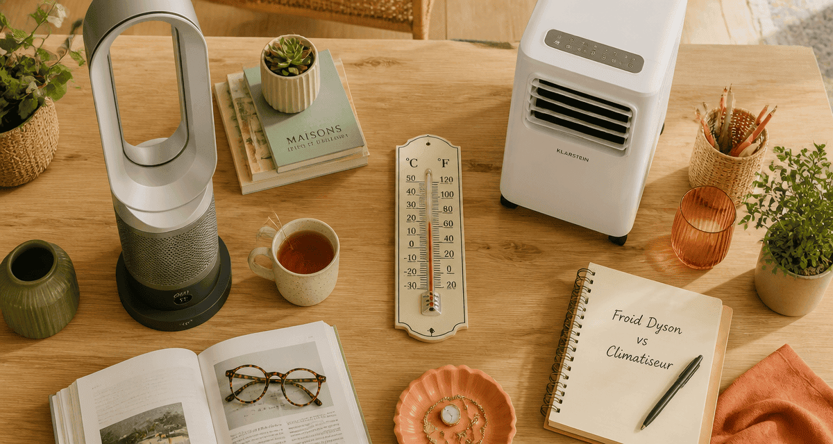 climatiseur dyson froid avis sur table