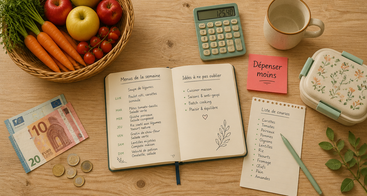 depenser moins organisation courses budget