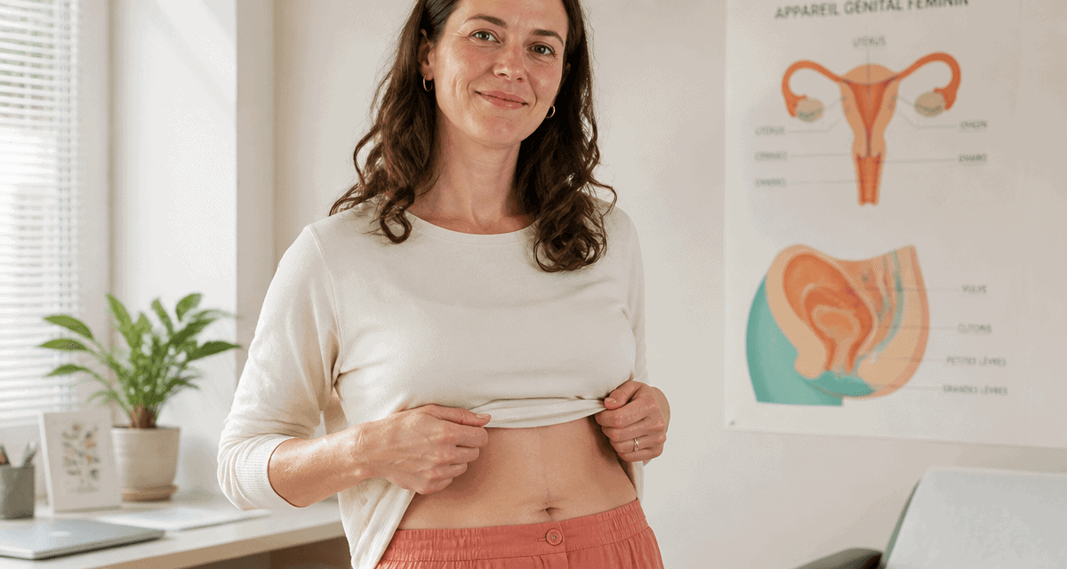 diastasis avant apres ventre femme cicatrice