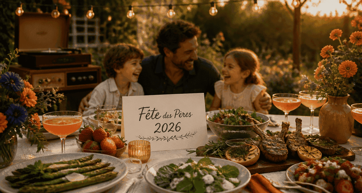 fete des peres 2026 repas famille jardin