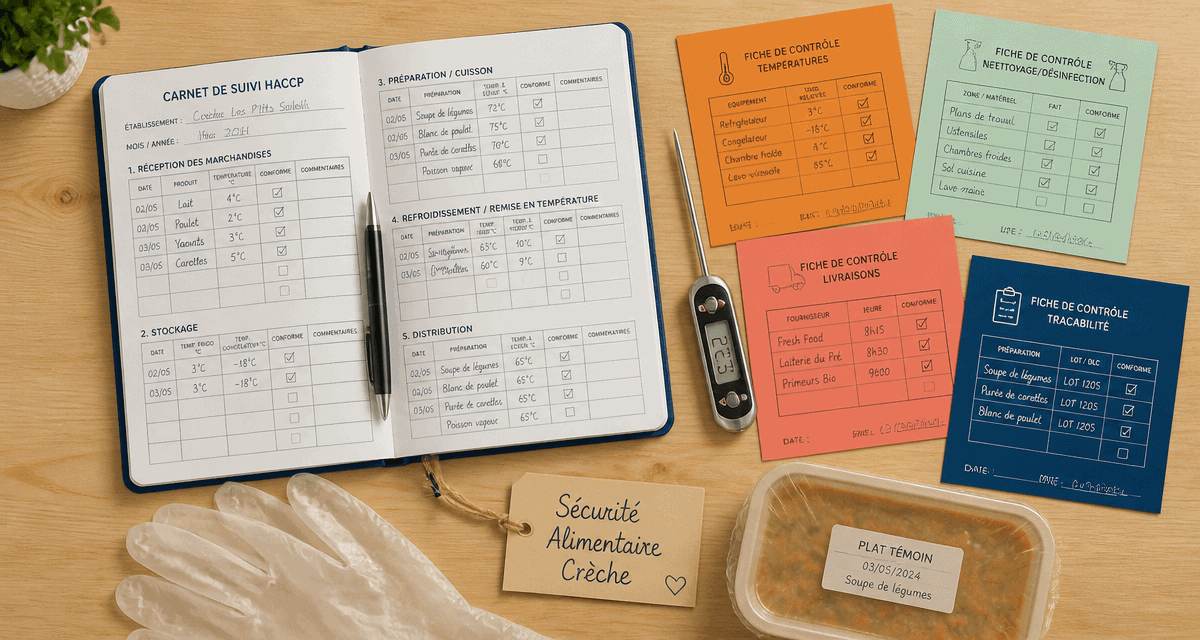 haccp en creche pdf table controle et materiel