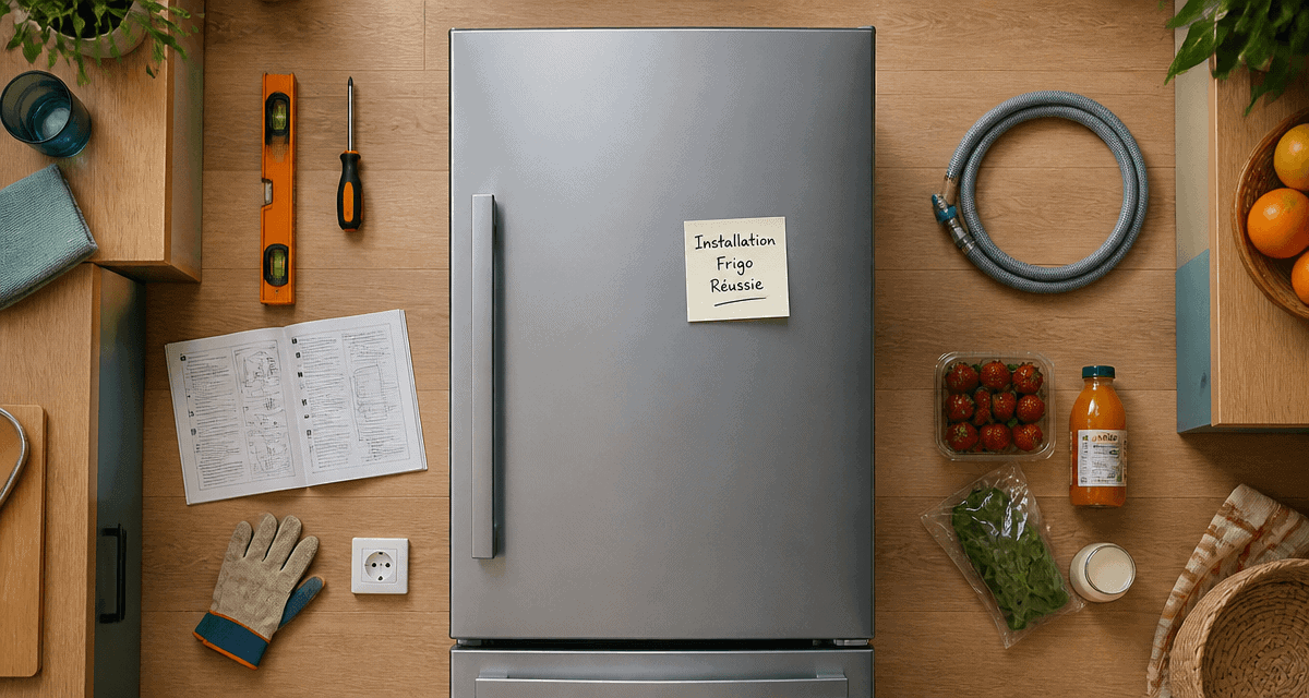 installation frigo outils cuisine