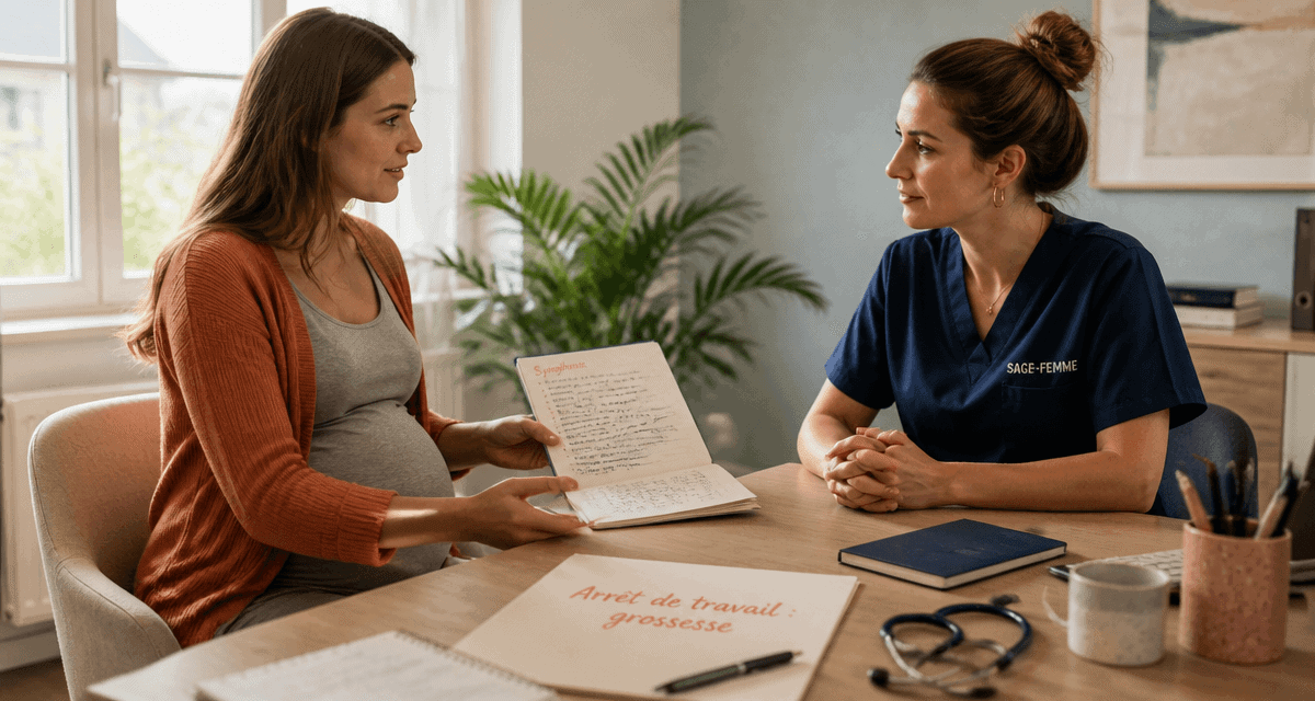 médecin refuse arrêt de travail grossesse femme enceinte