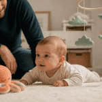 tete plate 3 mois trop tard bébé sur le ventre
