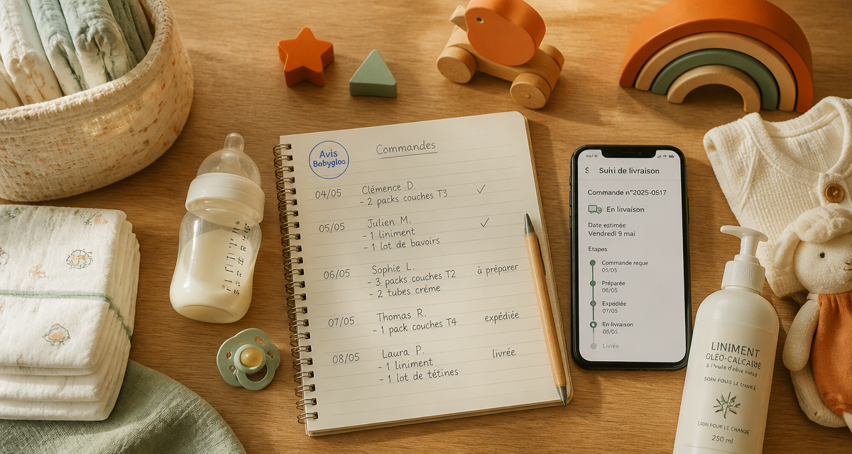 babygloo avis objets puériculture sur table