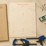 installation porte lave vaisselle encastrable vue outils