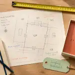 Placard surface habitable outils plan