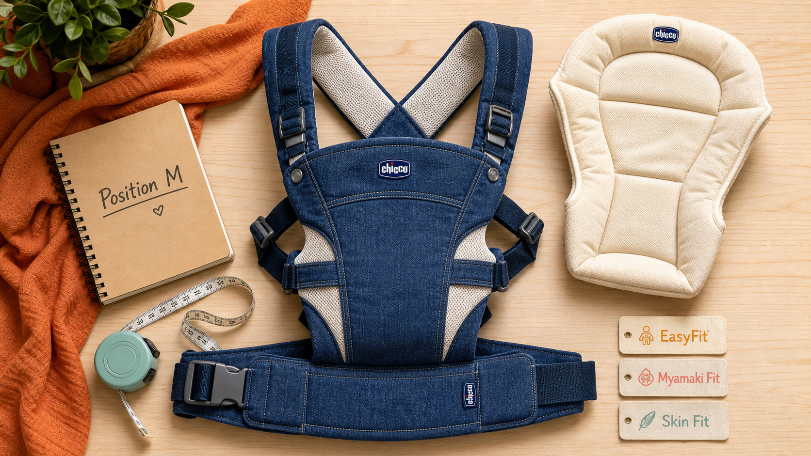Porte bébé chicco pour un portage physiologique réussi