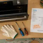 réparation four encastrable outils bonus