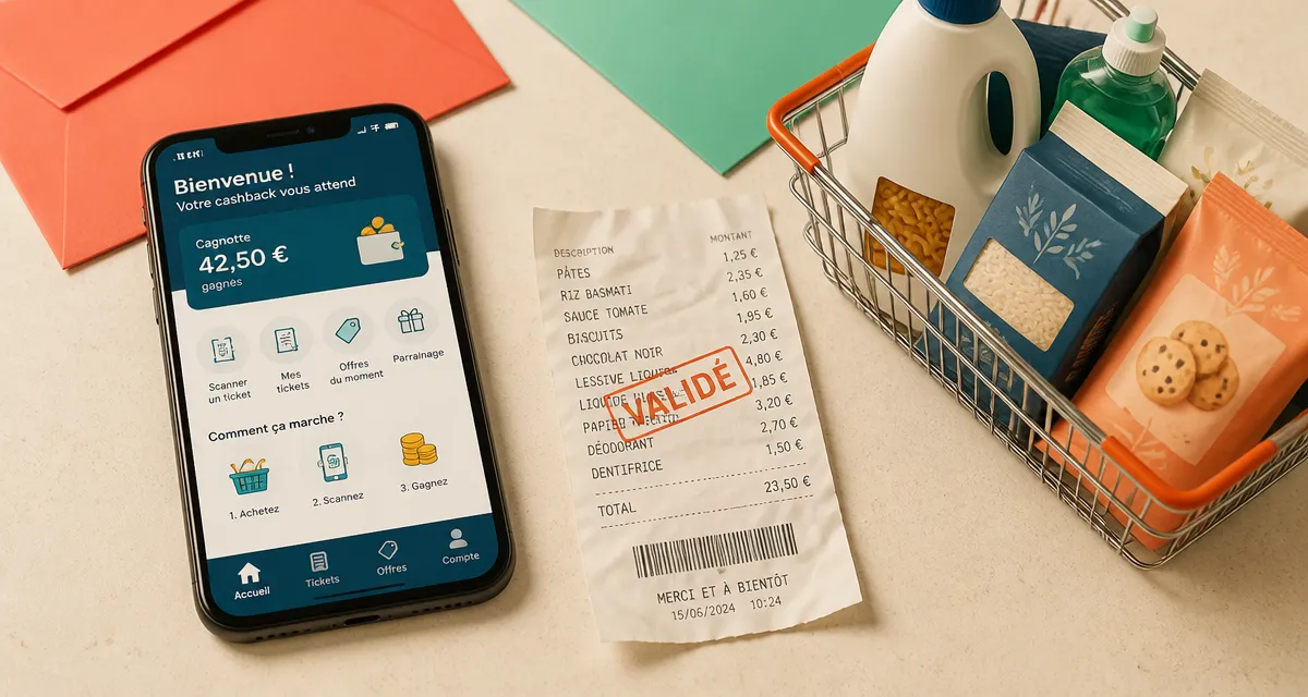 Shopmium avis : tickets de cashback et panier d’épicerie