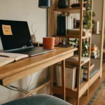 Bureau léger : aménagement pour aménager un bureau dans un petit espace, dans un petit salon