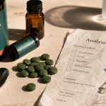 Chlorella danger pour le foie : flacons, comprimés et analyses de lots qualité