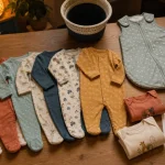 Combien de pyjama 1 mois : garde-robe bébé sans surplus (pyjamas, gigoteuse, bodys)