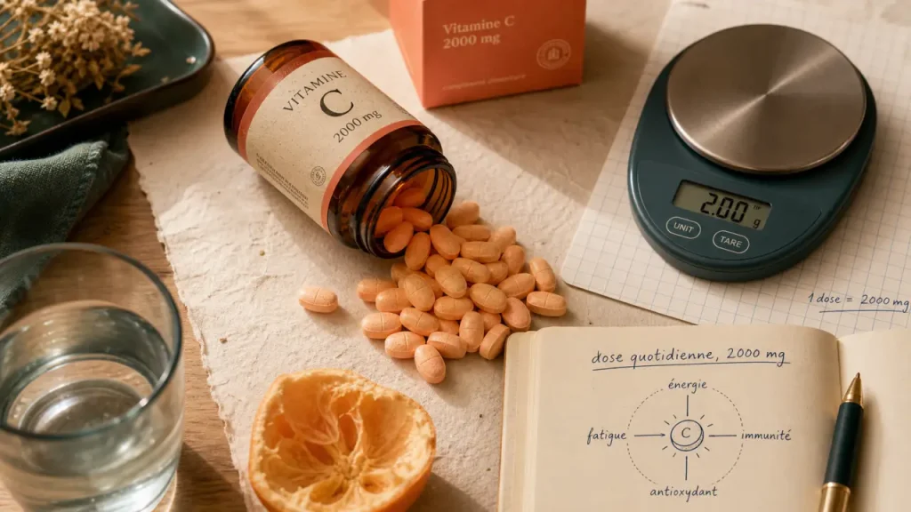 Effets secondaires de la vitamine C : risques réels, doses limites et précautions d&rsquo;usage