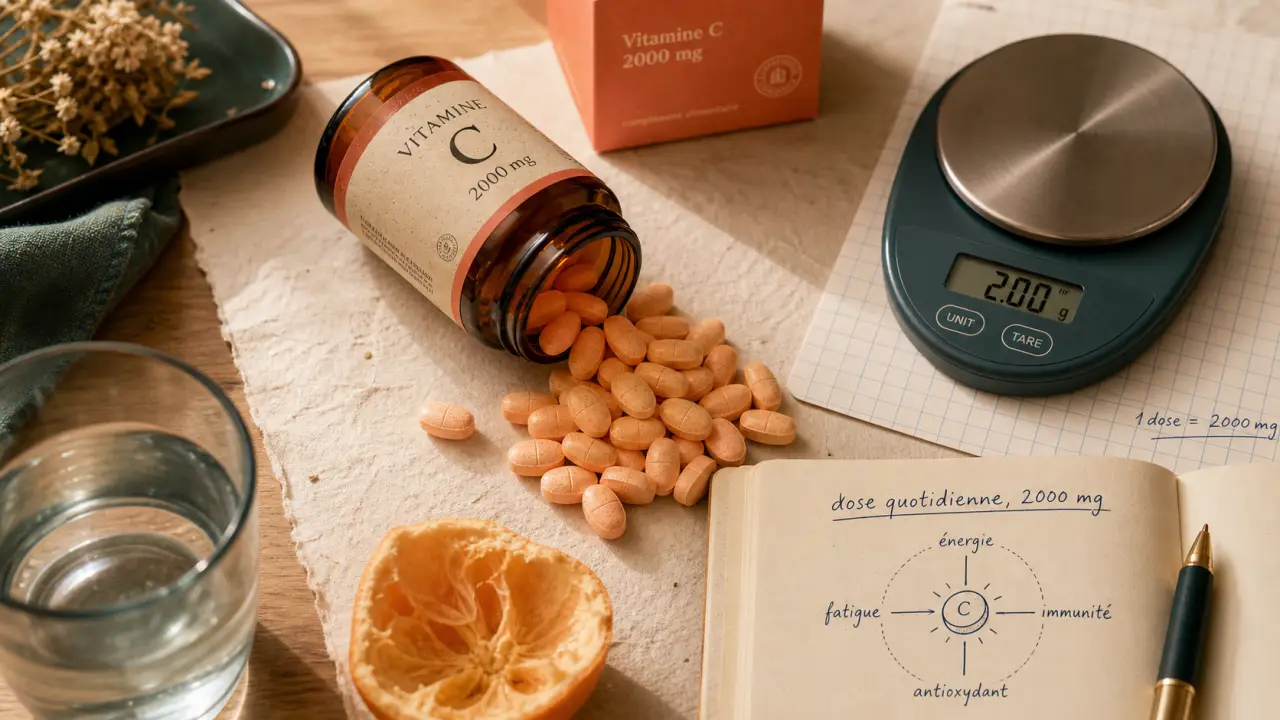 Effets secondaires vitamine C : doses et risques réels