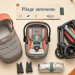 graco poussette 3 en 1 Myavo 3 : nacelle et coque, pliage autonome