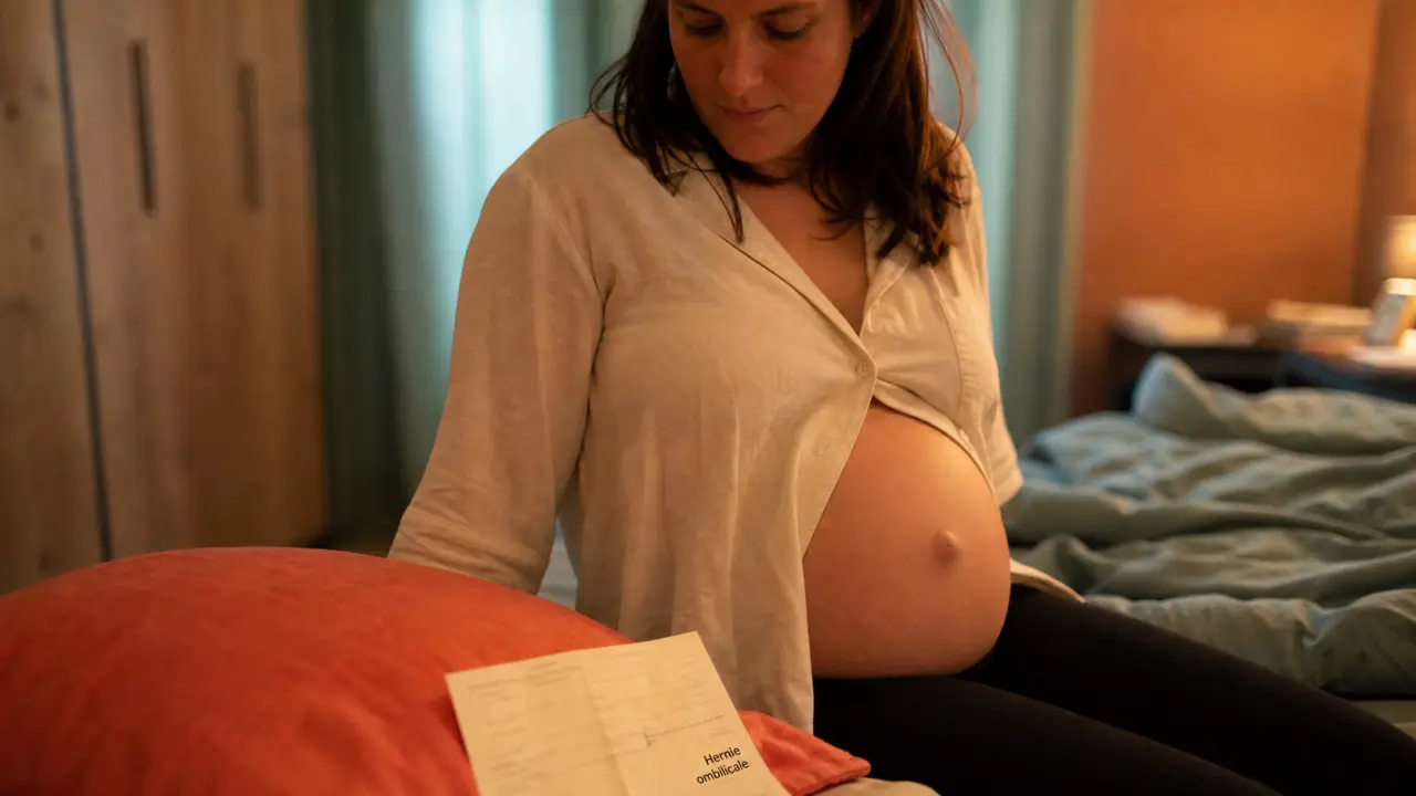 Grossesse et hernie ombilicale : bosse au nombril, surveillance et signes d’alerte