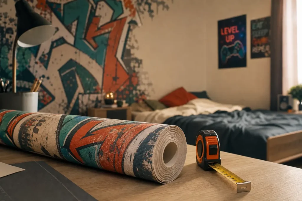 Quel papier peint pour une chambre ado ? Styles, formats et budget