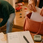 Prix horaire babysitting 10,48 €/h : carnet et calculatrice