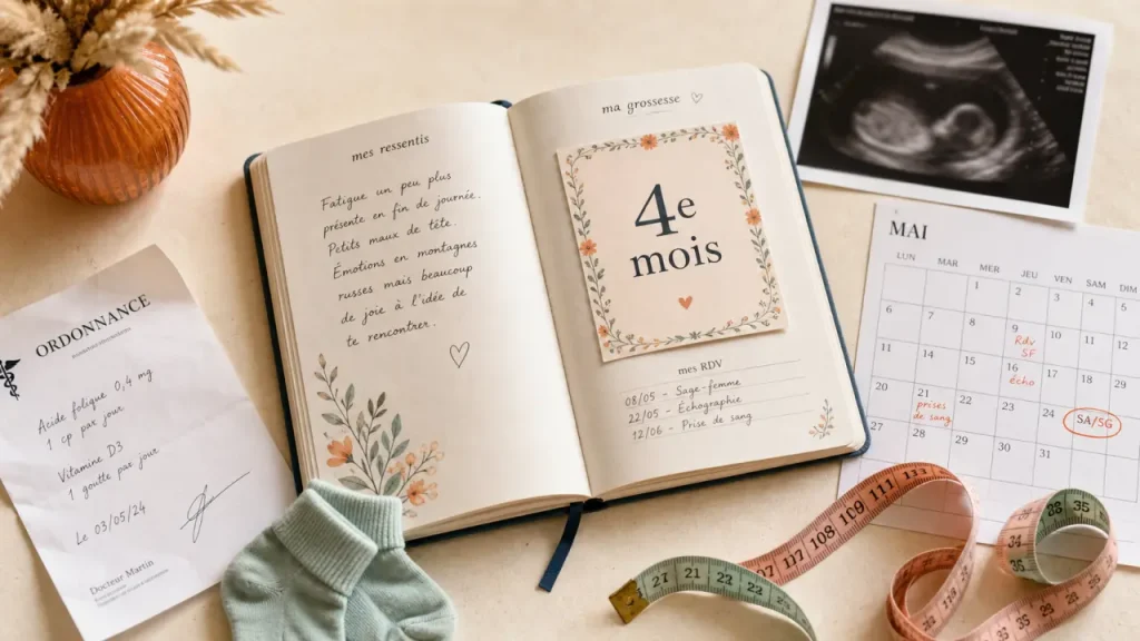13 à 16 SA : ce qui change vraiment au 4e mois de grossesse