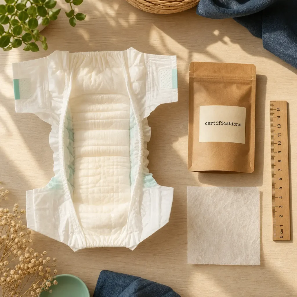 Couche naturelle : plus douce pour la peau, mais pas sans SAP ni labels à vérifier