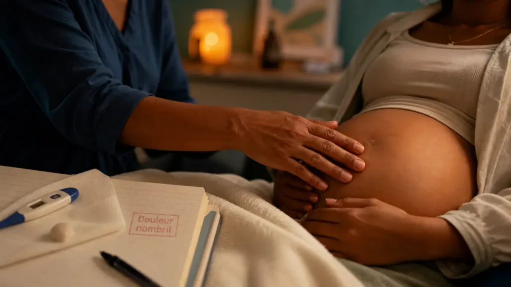 Douleur au nombril pendant la grossesse : simple étirement, hernie ou urgence ?