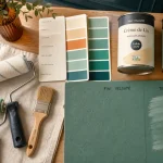 Peinture chambre enfant faible COV, murs lavables, couleurs durables
