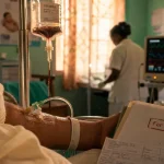 Perfusion de fer en salle de soins, enceinte au 3e trimestre (avis)