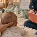 brachycéphalie bebe : tête plate symétrique, examen du crâne