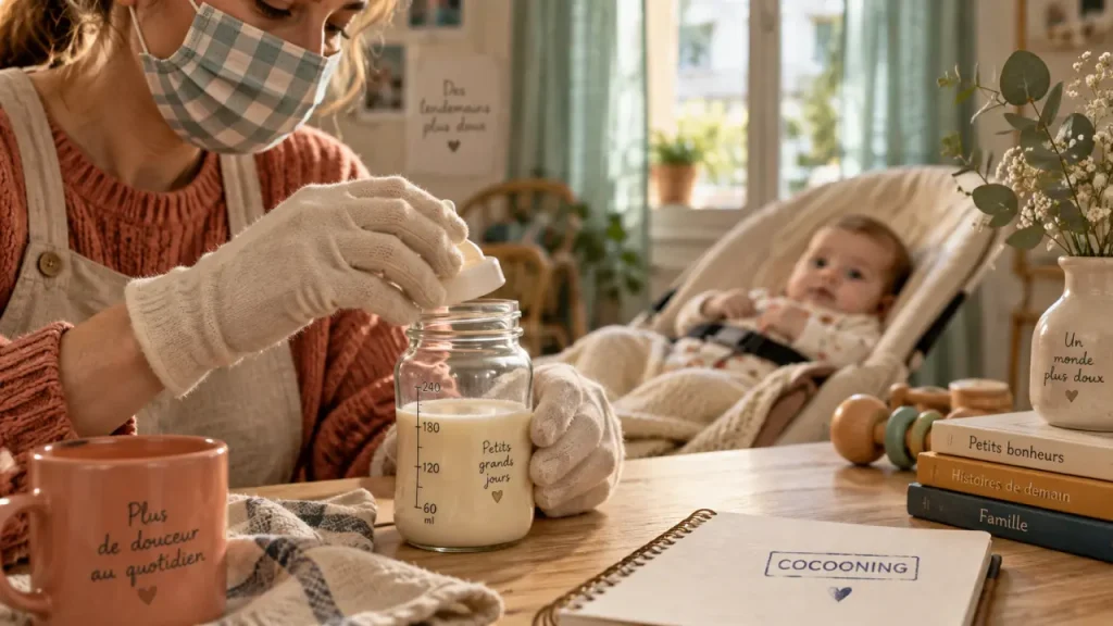 La coqueluche se prévient autour du nourrisson, avec la vaccination et des gestes précis