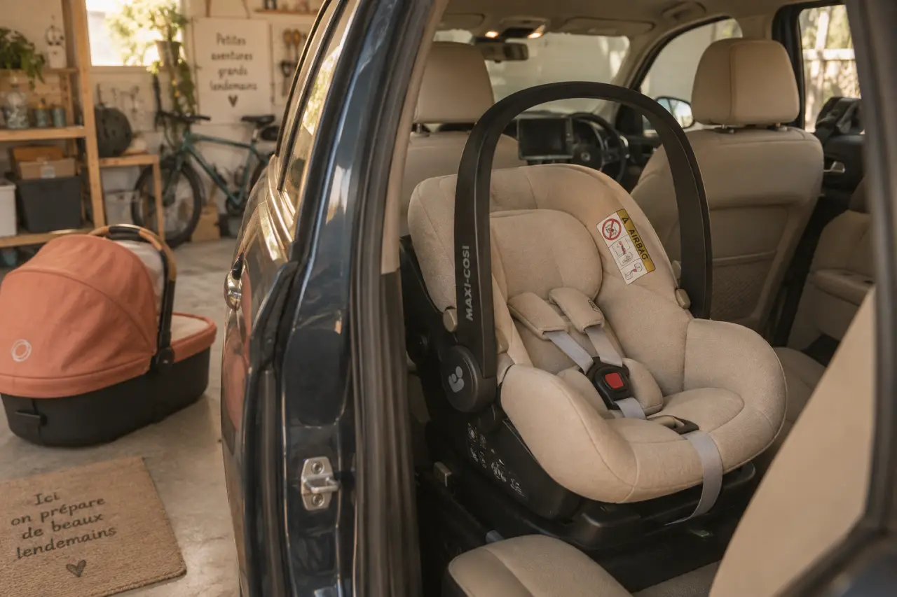 Nacelle ou cosy : avis pédiatre, confort bébé en voiture