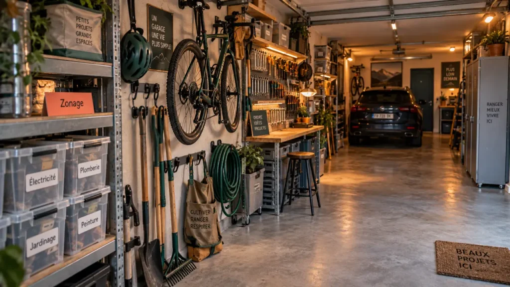 Optimisation de garage : gagnez 40 % de surface au sol grâce au rangement vertical