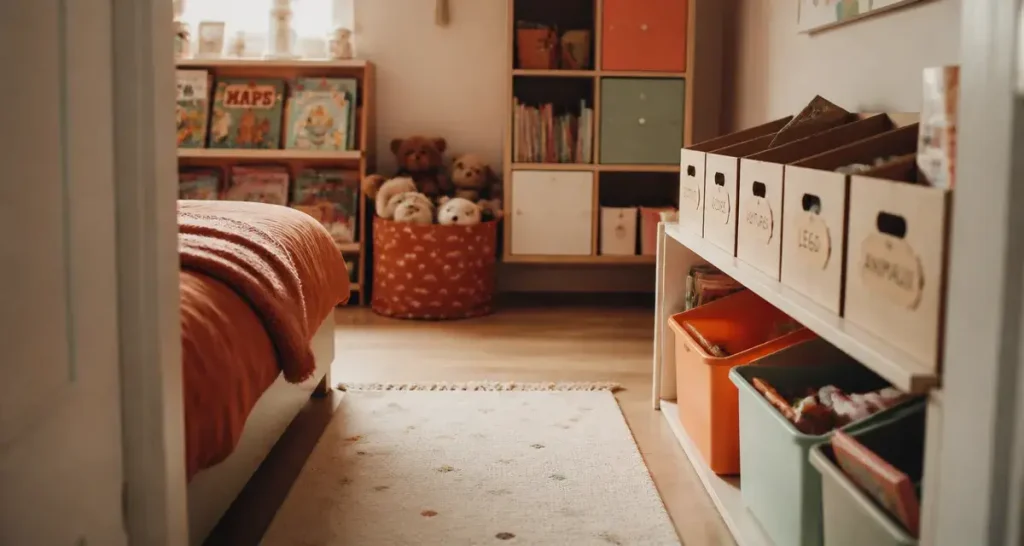 Rangement chambre enfant : gagner de la place sans transformer la pièce en entrepôt