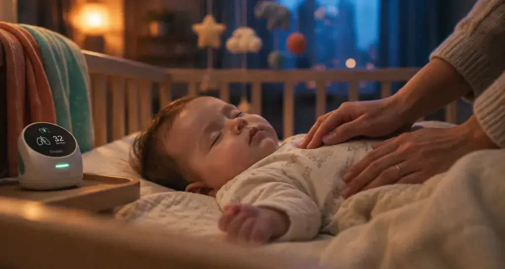 Apnée du sommeil chez le nourrisson : pauses, signes d’alerte et examens utiles